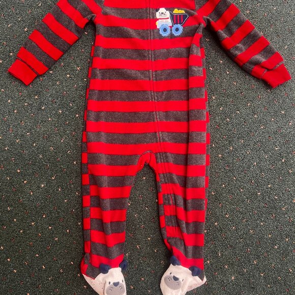 Bundle of 3 footy pj /Kids Blanket Sleeper - Picture 1 of 4